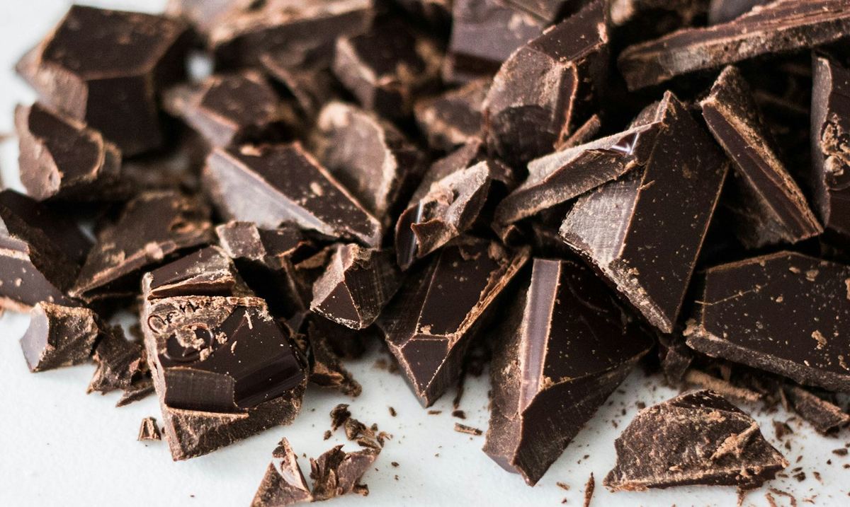 Scaglie di cioccolato fondente